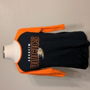 Anaheim ducks baseball tee